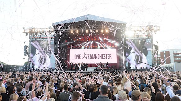 The 'One Love Manchester' benefit concert where Ariana Grande performed.