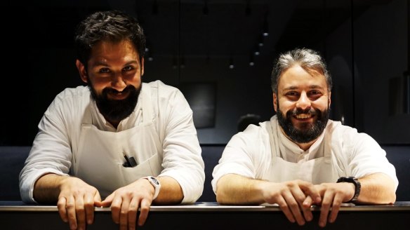 Retrobottega chefs Alessandro Miocchi and Giuseppe Lo Iudice.
