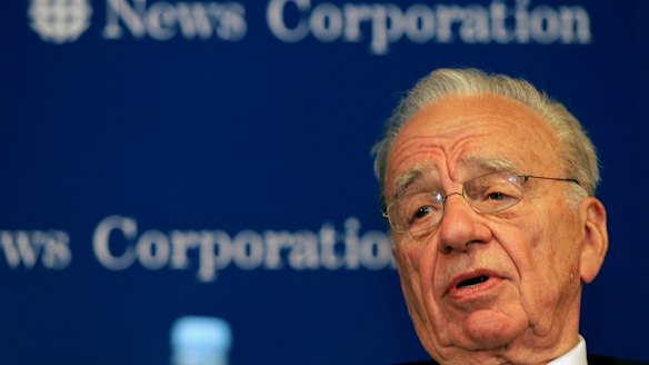 News Corporation chairman Rupert Murdoch. 