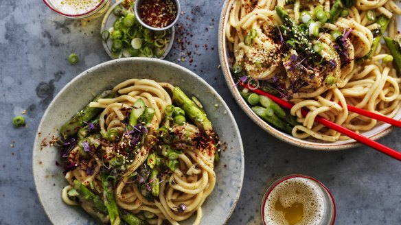 A much-loved Roman pasta dish gets a modern Asian makeover.