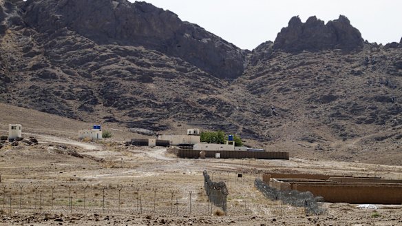 Mohammad Omar's house in Kandahar province, Afghanistan.