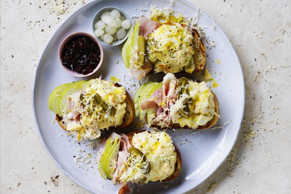 Ploughman’s bruschetta.