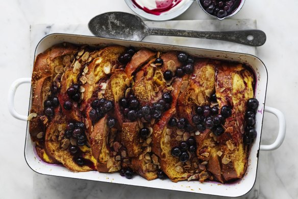 Helen Goh's French toast can be made ahead.