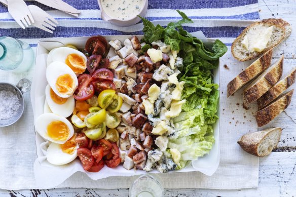 Picnic cobb salad.
