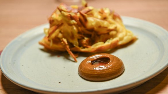 Sunda's off-menu roti with Vegemite curry.