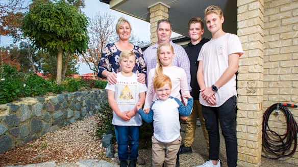 Monica, Blake, 6, Mark, Adison, 9, Kai Henry 3, Mitchell, 16, Josh, 16. 