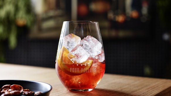 Negroni cocktail.