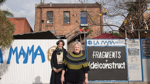 Caitlin Dullard and Liz Jones.