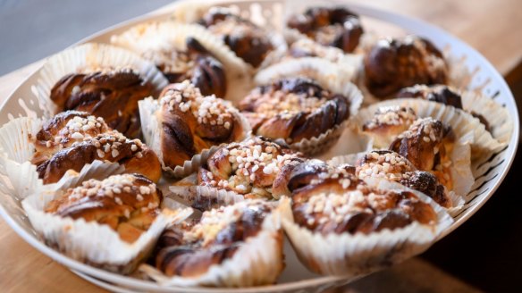 Inner West Swedish Baker's cardamom and cinnamon scrolls, the item that started it all.