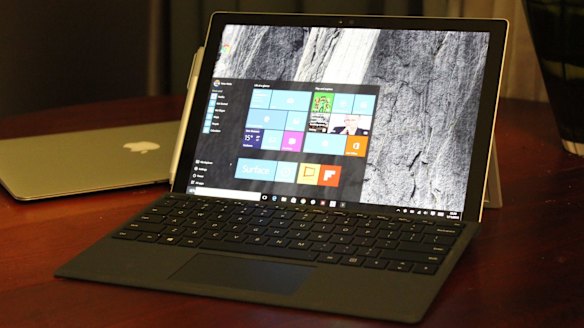 The Surface Pro 4.