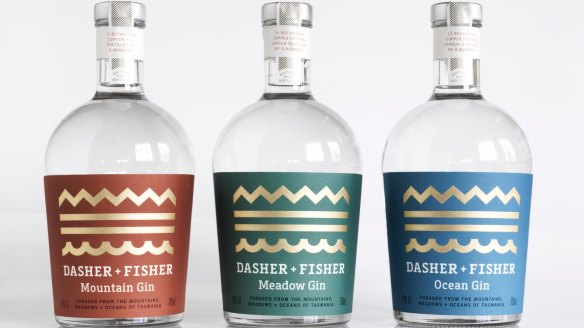 Dasher + Fisher's wild Tasmanian gin.