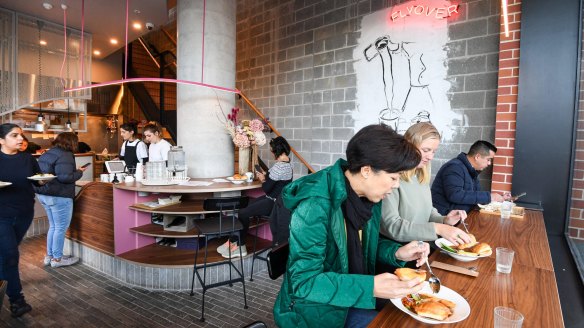 Flyover Fritterie and Chai Bar combines Indian street-food with design savvy.