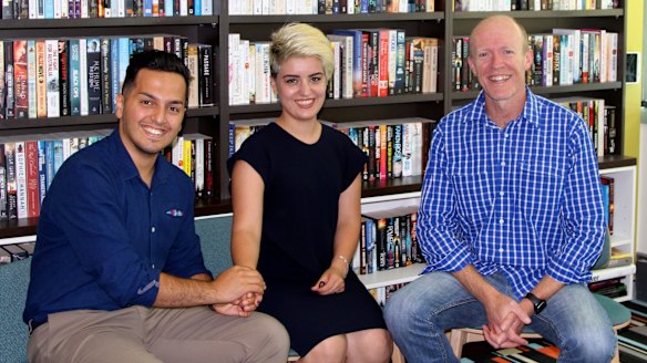 Milad Jafari, Mojgan Shamsalipoor and James Knight.