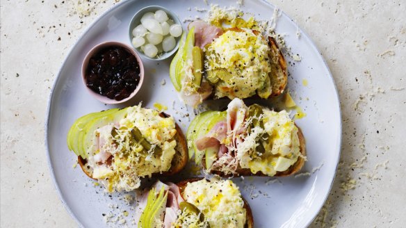 Ploughman’s bruschetta.