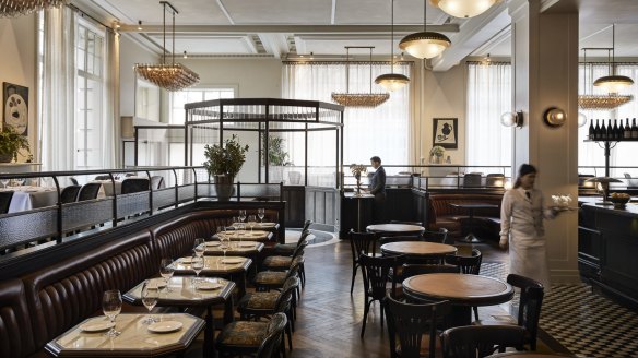 Gimlet brings to mind big-ticket brasseries found in London and New York.