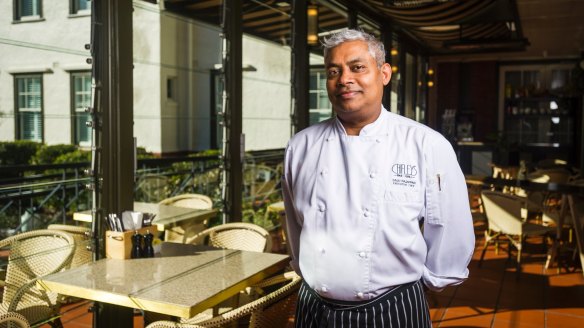 Executive chef Saju Rajappan.