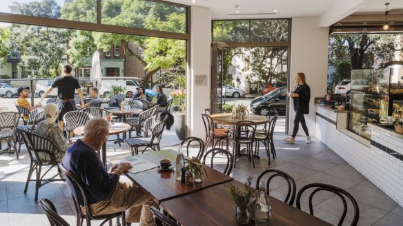 Shuk Cafe's eclectic mix of customers get along just fine.