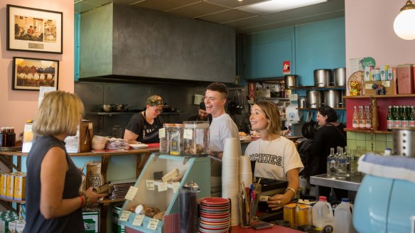 The retro cafe is a St Kilda institution.