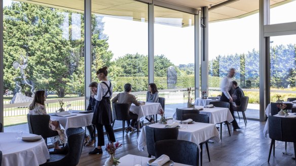 Special occasion worthy: Laura restaurant at Pt Leo Estate on the Mornington Peninsula.