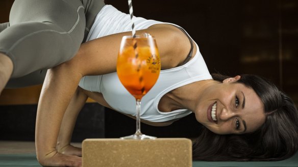 Yoga instructor Nicole May will run a 'Stretch and Sip' class at The Distiller in Northcote on Mother's Day.