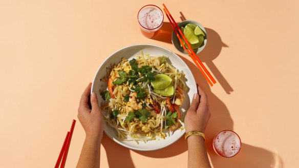 Sweet, sour, salty and umami – pad Thai has it all. (