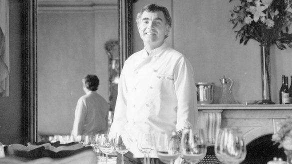 Chef Jacques Reymond in 1994.