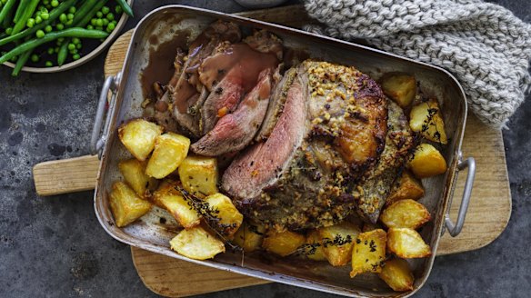 Roast beef with Joe’s gravy.