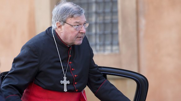 Cardinal Pell at the Vatican.
