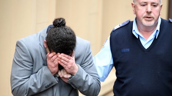 As six relatives delivered their victim impact statements in the NSW Supreme Court on Friday, Aymen Terkmani stared down at his lap and shifted uneasily in his seat.
