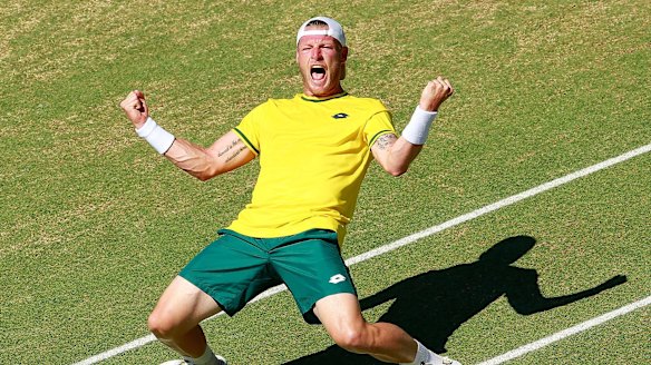 The game Sam Groth waited his whole life to play