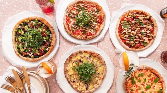 Eden's pizzas are entirely plant-based.
