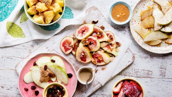 Lola Berry's fruit snacks (recipes below).