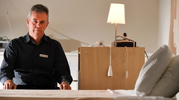 Dr Chris Seton says the HSC students  he sees  are in a sleep crisis. 