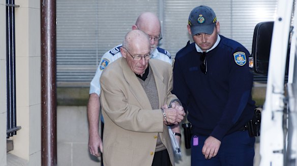 Roger Rogerson leaves court.