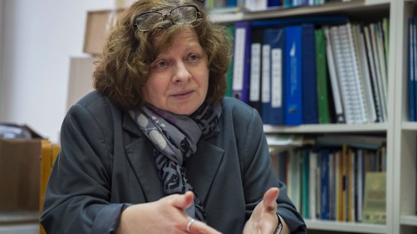 Alyona Popova, whose online petition against the bill to decriminalise domestic violence has attracted more than 180,000 signatures.