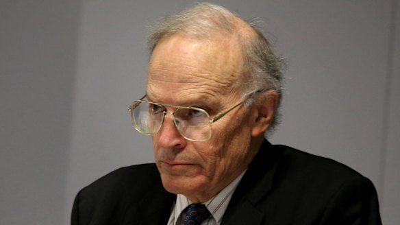 Royal commissioner Dyson Heydon during hearings.