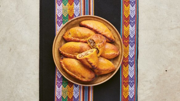 The soup dumpling of empanadas: Bolivian-style turnovers (saltena).