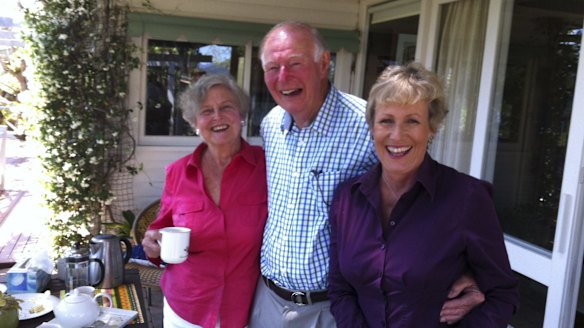Players: Margot Anthony, Doug Anthony and Heather Ewart in <i>A Country Road: The Nationals</i>.
