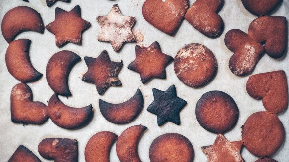 Closeup view of burned gingerbread cookies Cooking disaster, burnt cookies
iStock