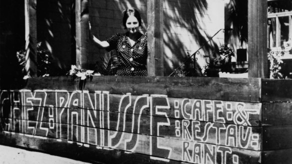 Leap of faith: Alice Waters in the hours before opening Chez Panisse in Berkeley, California.