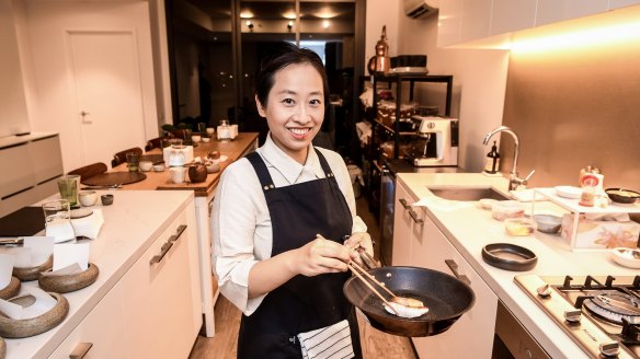 Chef Jung Chae is relocating her restaurant from her Brunswick apartment (pictured) to the Dandenongs.