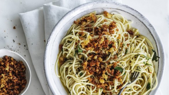 Julia Busuttil Nishimura's pantry spaghetti.