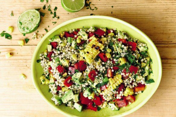 Nourishing buckwheat bulks up this colourful protein-packed salad.