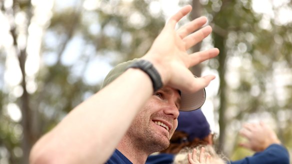 Patrick Dangerfield of the Geelong Cats attends the 2022 AFL Grand Final parade