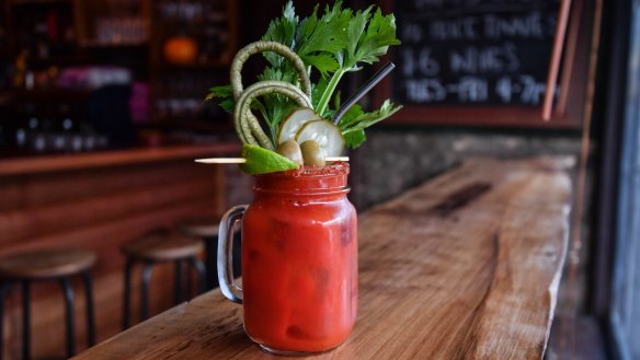 Hail, Caesar. Don't miss the signature Bloody Caesar.