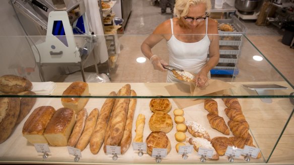 The high quality French pastries can't stay on the shelf.