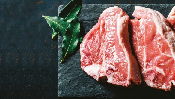 Torello rosé veal which sits between younger veal and beef.