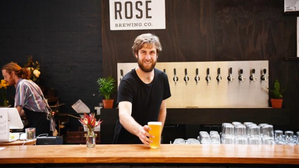 Nic Sandery from Molly Rose in Collingwood, one of five new brew bars on the horizon.