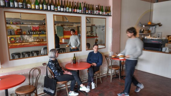 Cafe by day, wine bar by (some) nights: Romans Original in Footscray.