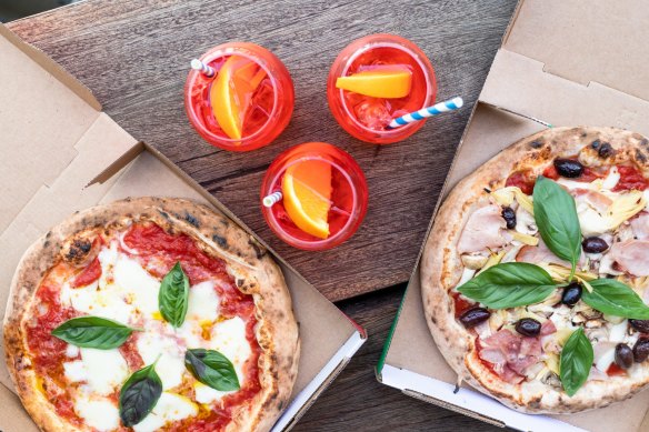 Maybe Frank's Bondi Beach pop-up will serve post-swim snack-size pizzas and Aperol spritz.